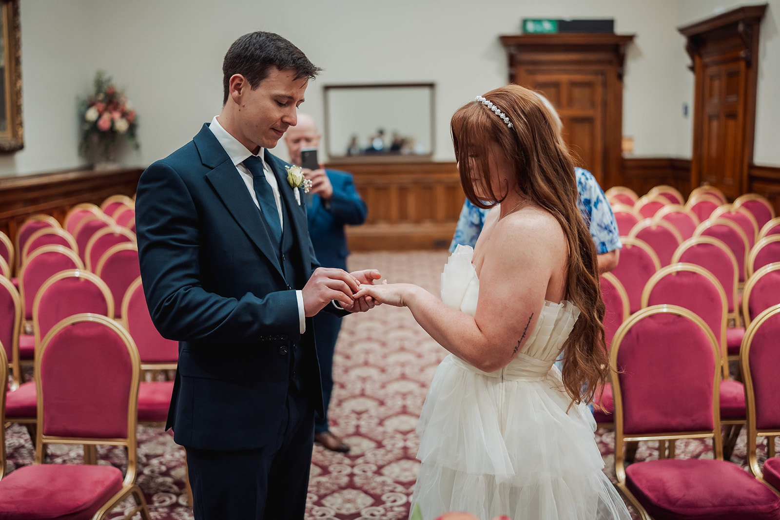 ceremony from Elli & Sam wedding