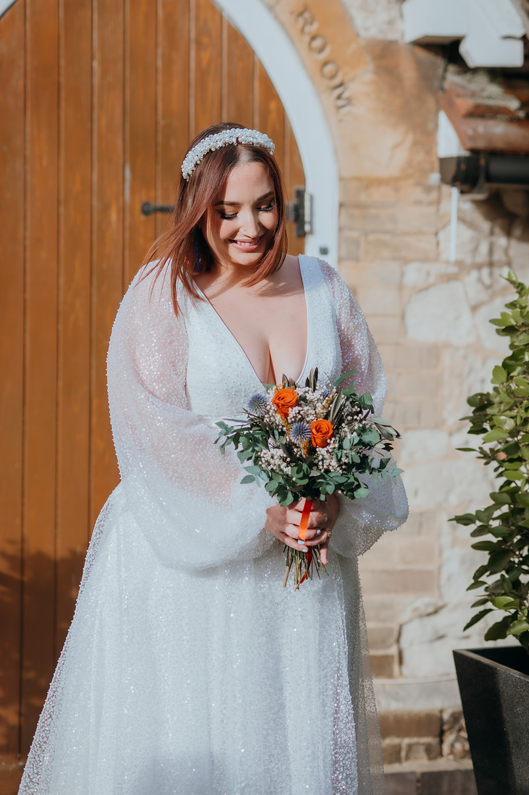 details from Corrie & Hannah wedding