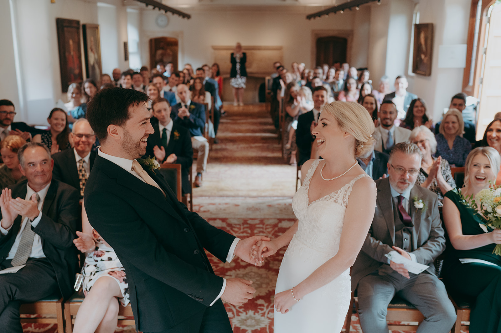 Terrific Summer Trinity Hall College Wedding in Cambridge