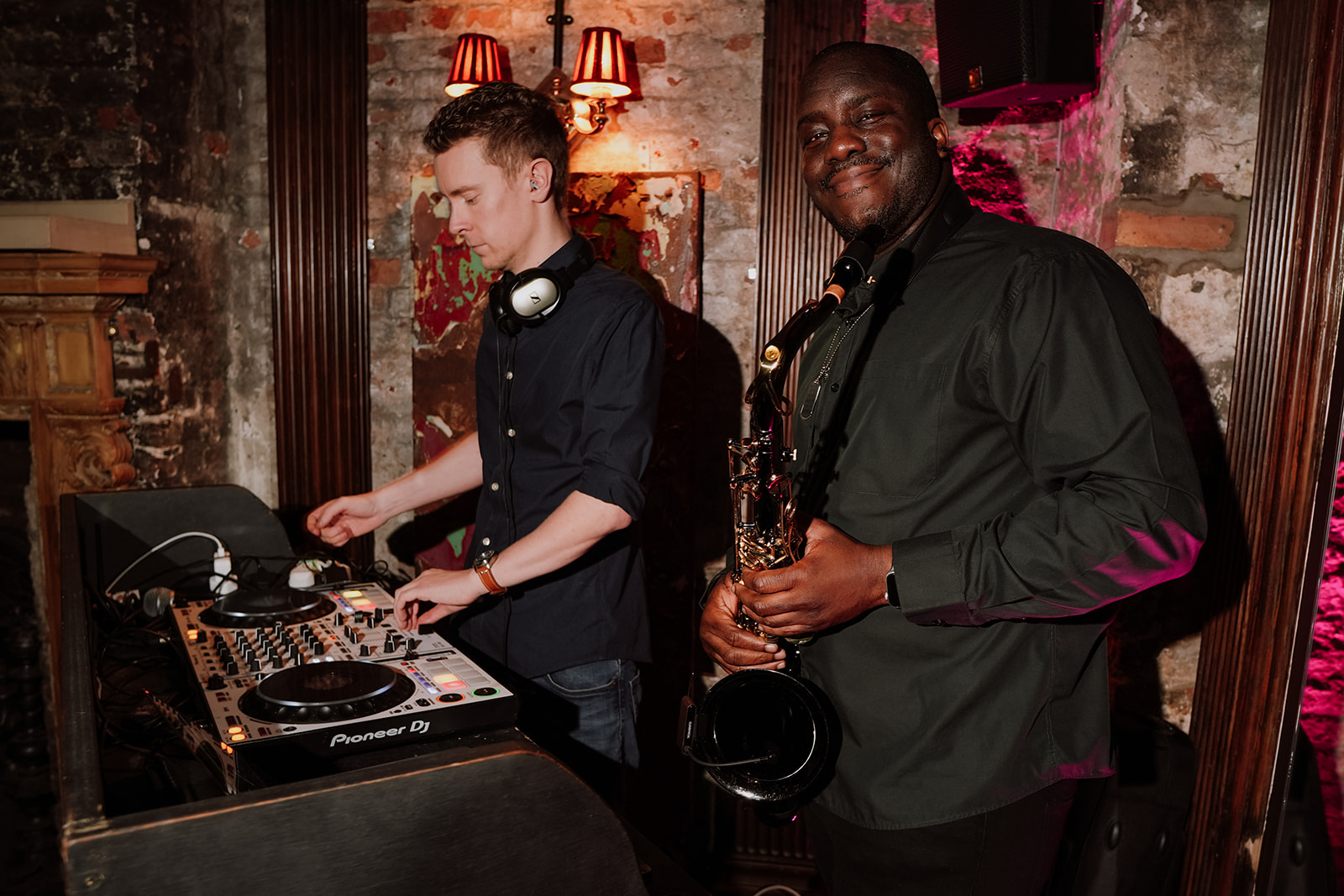 saxophonist worth from Claudia & Sean wedding