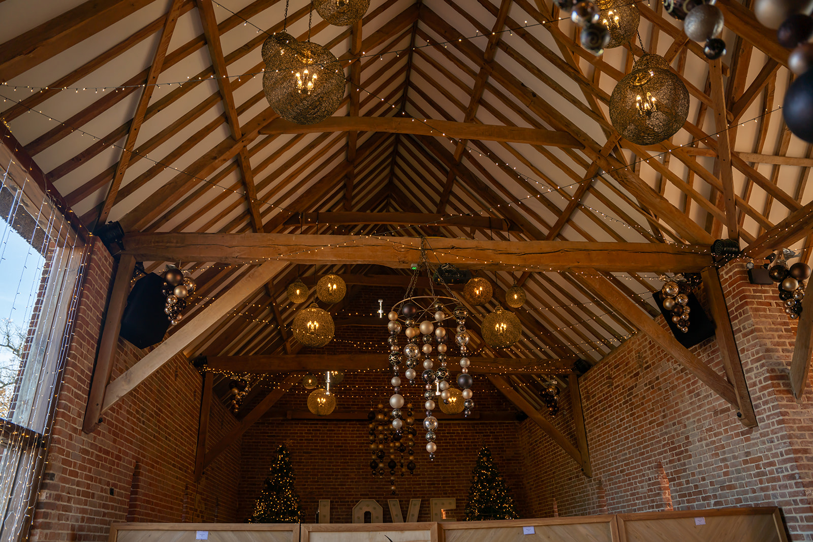 fairy lights from Immy & Adam - Glan Clwyd Isa wedding