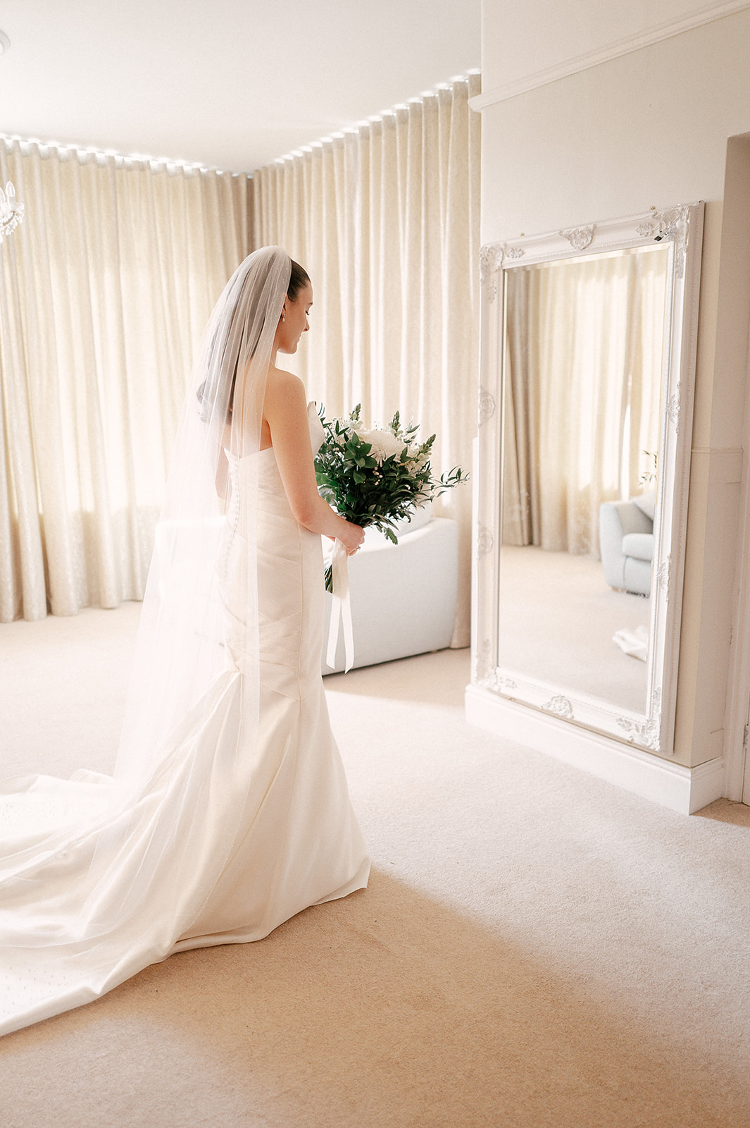 getting ready from Harriet & Liam wedding