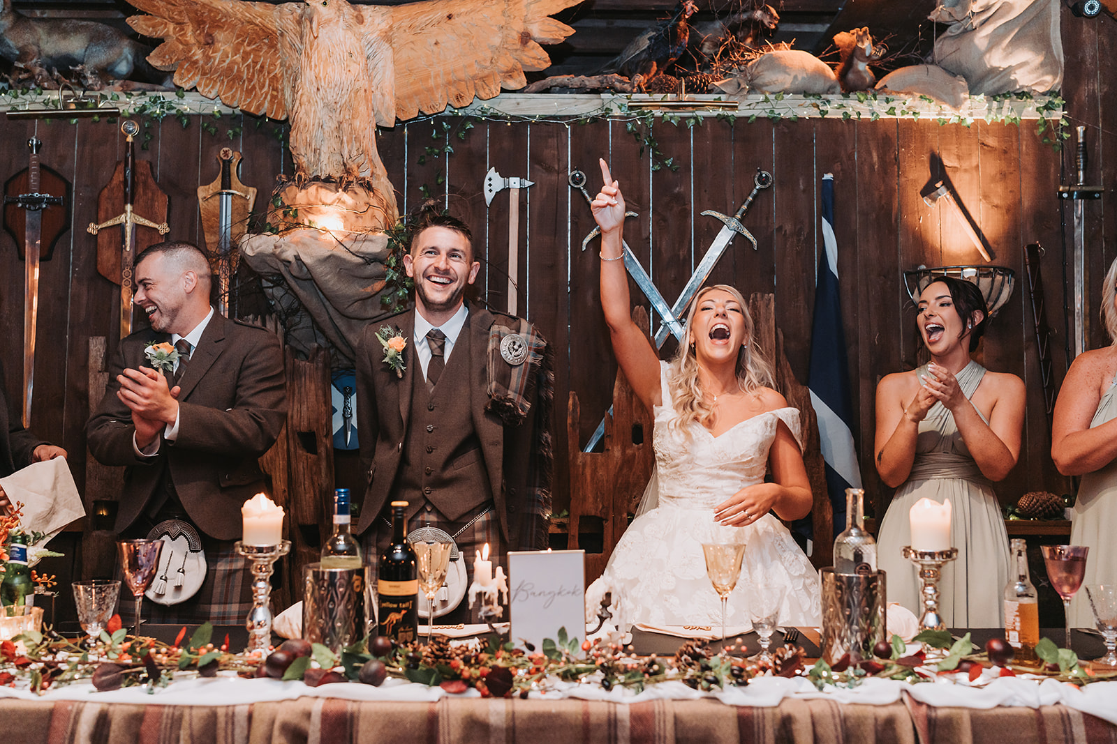 couple from Rebekka & Alexander - The Pear Tree wedding