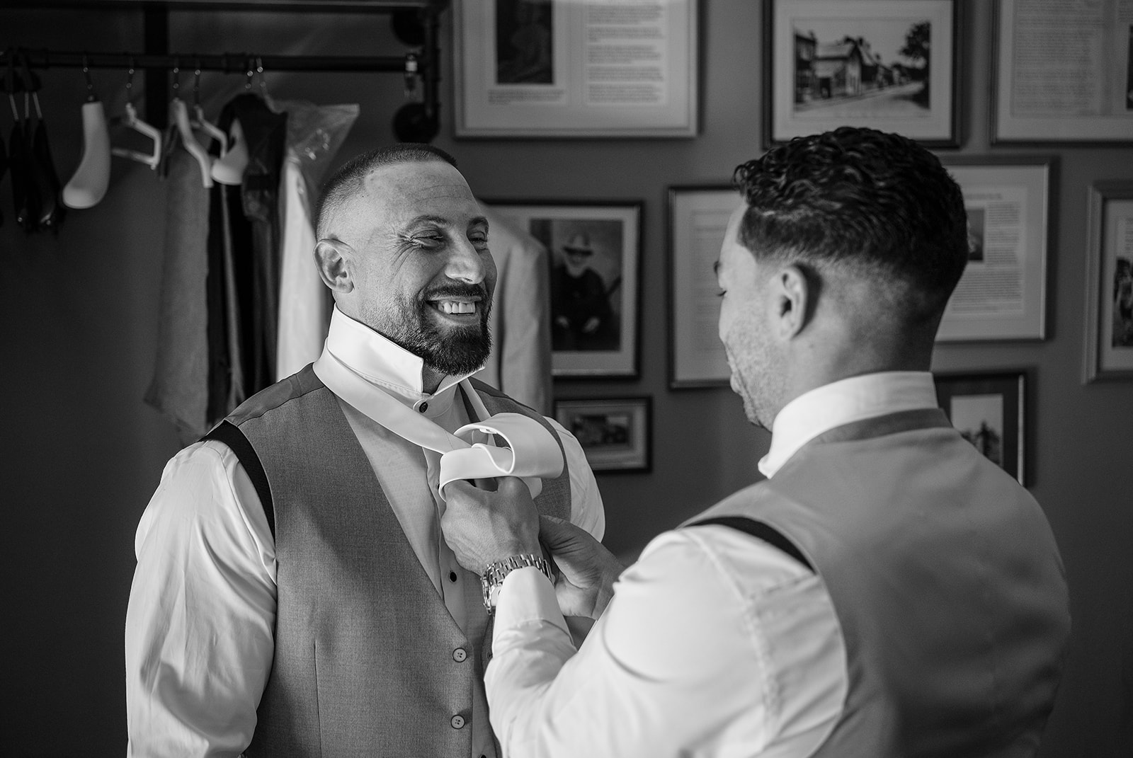 getting ready from Beth & Jarod - Baddow Park House wedding