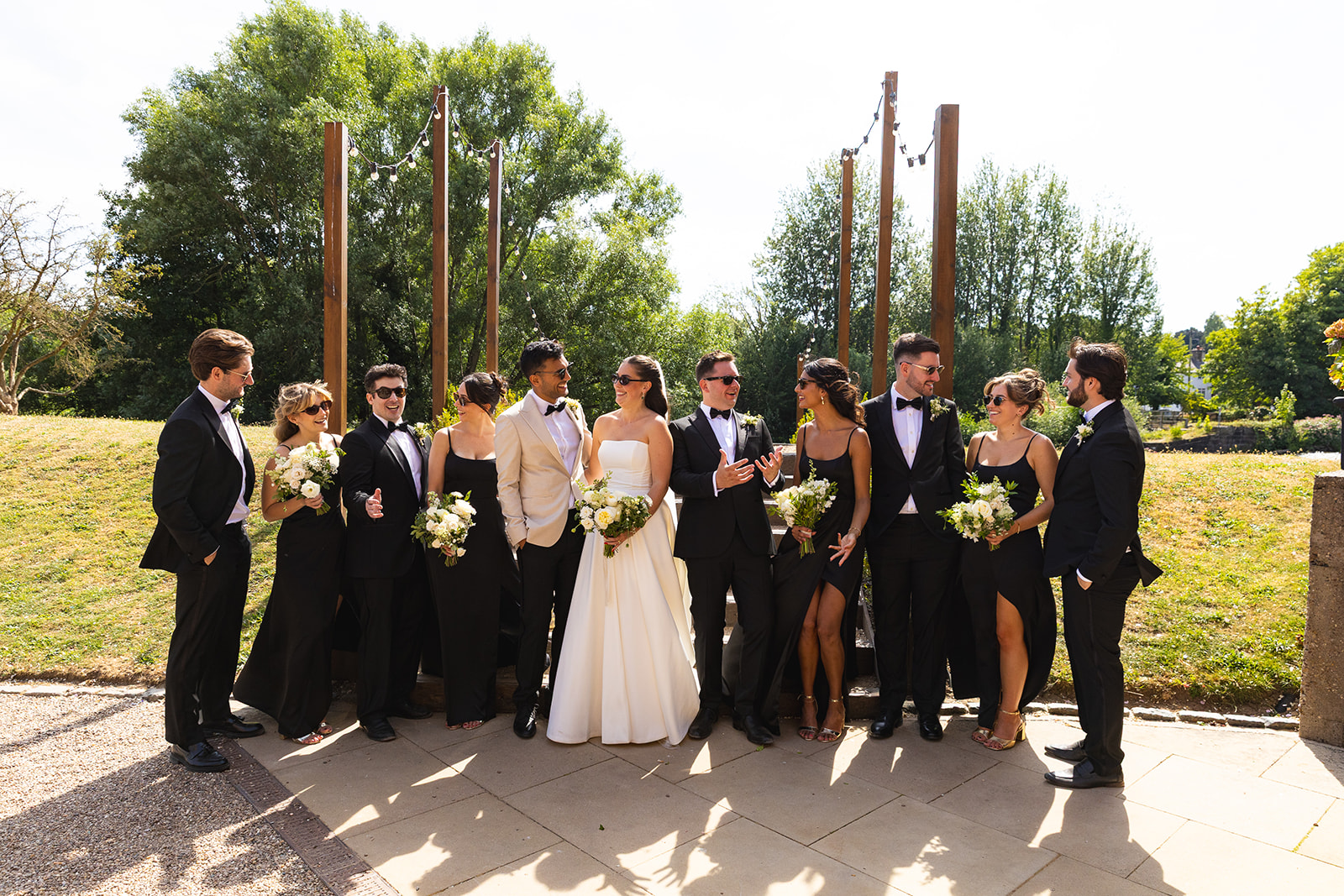 couple from Katie & Jake - De Vere Tortworth Court wedding