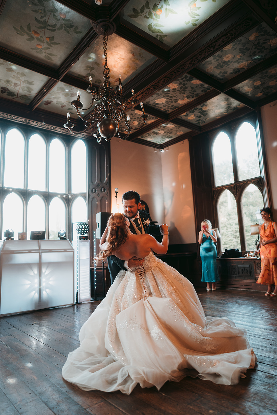 reception from Olivia & Elliot - Rhinefield House Hotel wedding