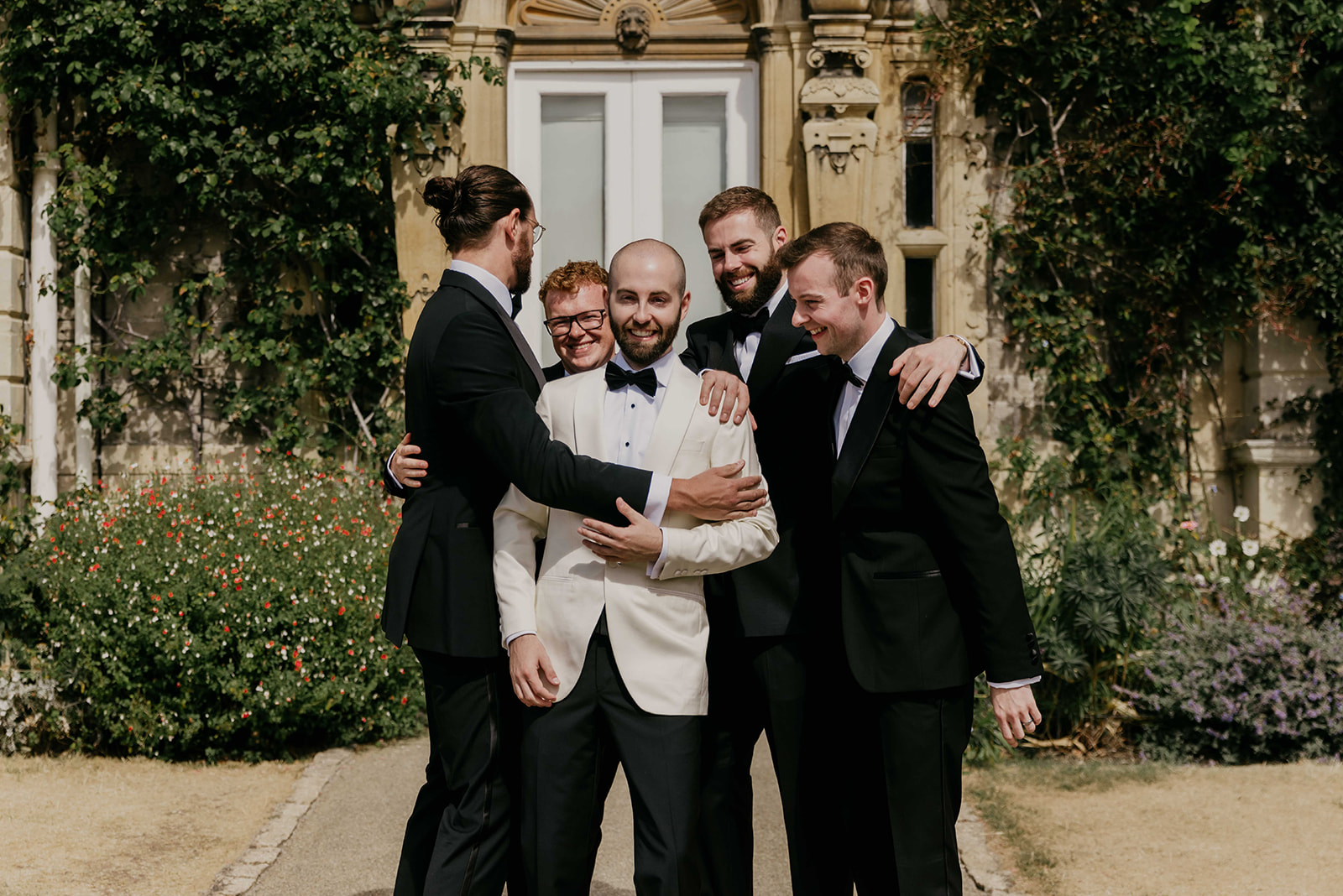 couple from Alicia & Darion - Eastington Park wedding