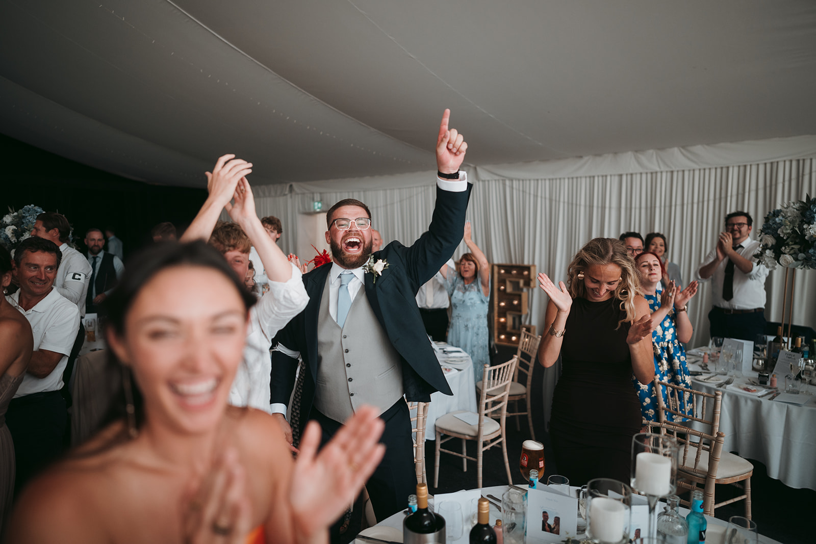 reception from Lewis & Liam wedding